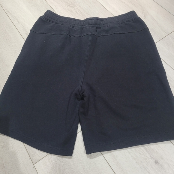 Fila Men's Flannel Athletic Shorts Elastic Waistband Medium Black Athleisure - Picture 4 of 7